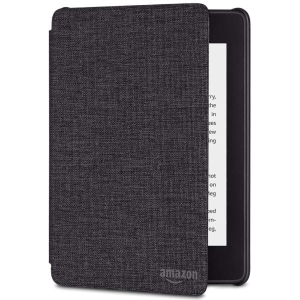 Kindle Paperwhite Water-Safe Fabric Cover (10th Generation-2018) - Charcoal Black
