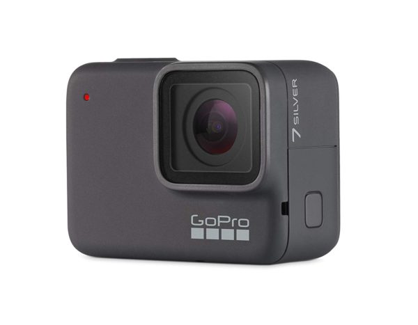 GoPro HERO7 Silver — Waterproof Digital Action Camera with Touch Screen 4K HD Video 10MP Photos