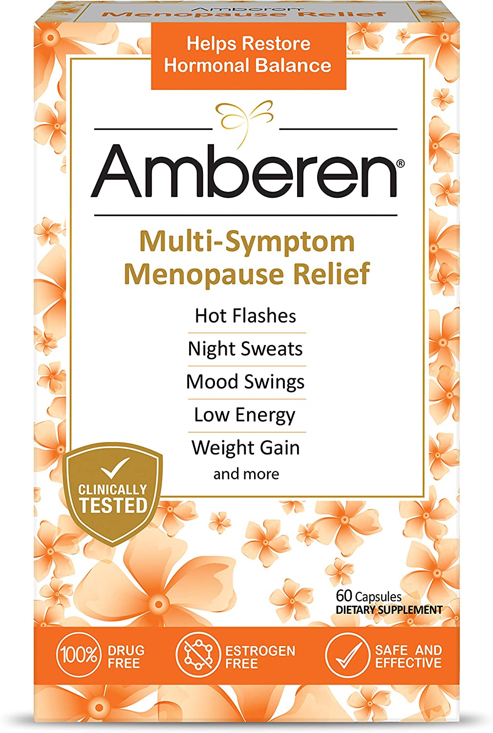 Amberen Multi-Symptom Menopause Relief and Hormone Balance